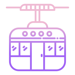 Cable car icon