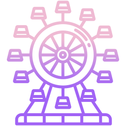 Ferris wheel icon