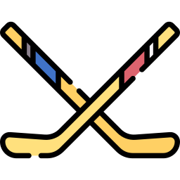 mazza da hockey icona