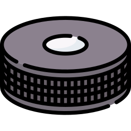 disco de hockey icono