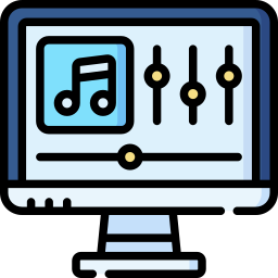 muziek-equalizer icoon