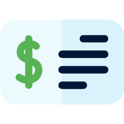 Cheque icon