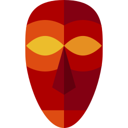 máscara africana Ícone