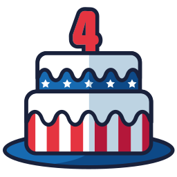 Birthday cake icon