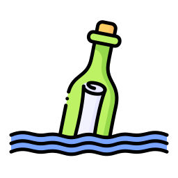 Message in a bottle icon