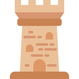 torre del castello icona