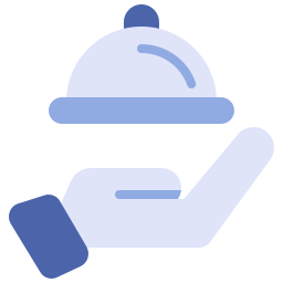 Serving dish icon