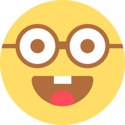Óculos nerd Ícone