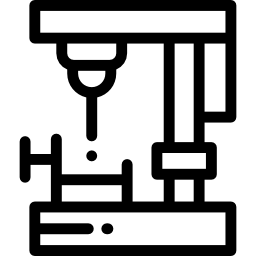 robot industriale icona