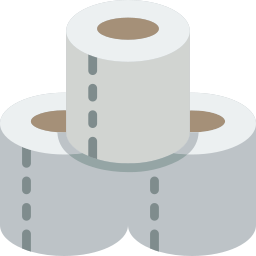 Toilet paper icon