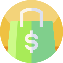 Shopping bag icon