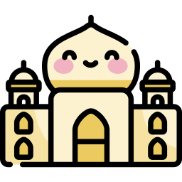 taj mahal icon