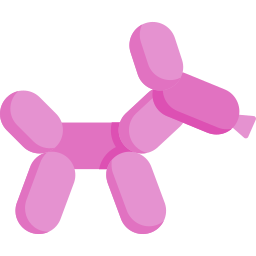 Balloon dog icon