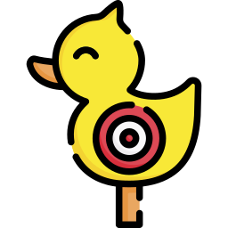 Duck shooting icon