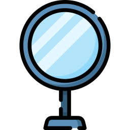 Hand mirror icon