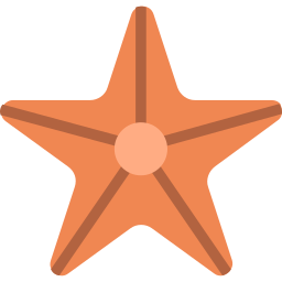 estrella de mar icono