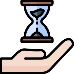 gestión del tiempo icono