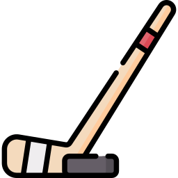 Hockey stick icon