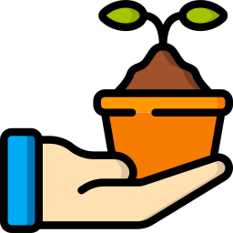 Potted plant icon