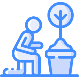 Plant pot icon