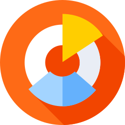 diagramme circulaire Icône