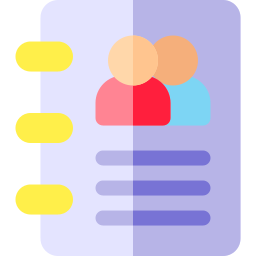 Contact book icon