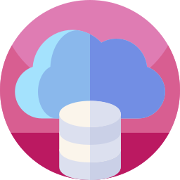 Cloud data icon