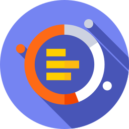 diagramme circulaire Icône