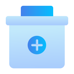 First aid kit icon