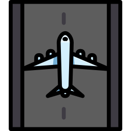 aterrizaje icono