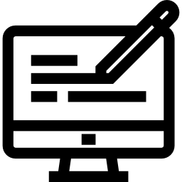 Blogging icon