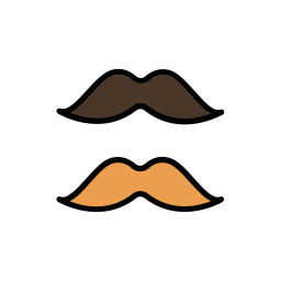 bigode Ícone