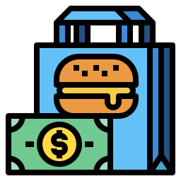 Food delivery icon