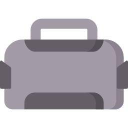 Sport bag icon