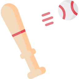bate de béisbol icono
