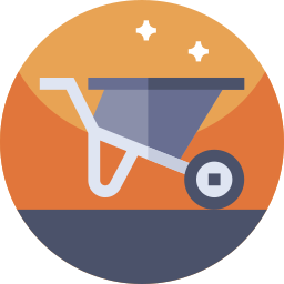 Wheelbarrow icon