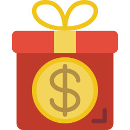 Gift box icon