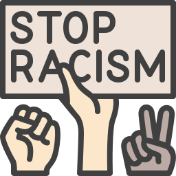 brak rasizmu ikona