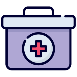 Doctor briefcase icon