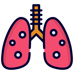 menselijke longen icoon