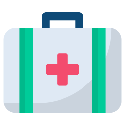 First aid kit icon