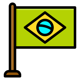 brasilien flagge icon