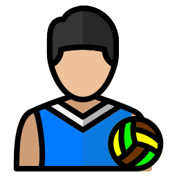 バレーボール選手 icon