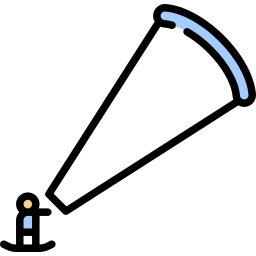 planche de kitesurf Icône