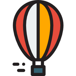 montgolfière Icône