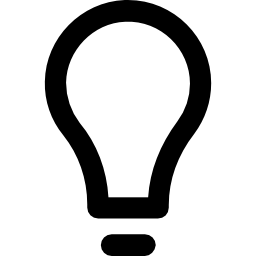 Light bulb icon