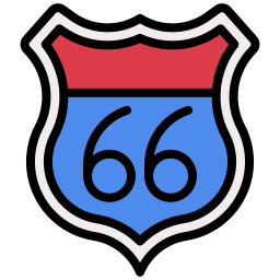 route 66 icoon