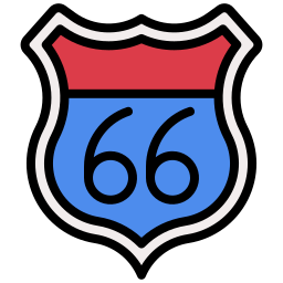 Route 66 icon