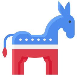 democrático icono