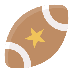 rugby ball icon